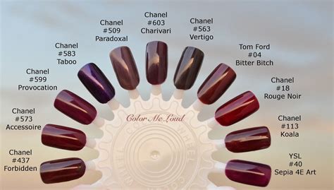 chanel purple nail polish|chanel nail polish colour chart.